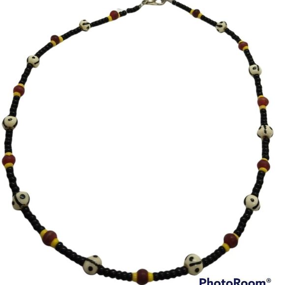 Gala prayer bead‎ necklace
